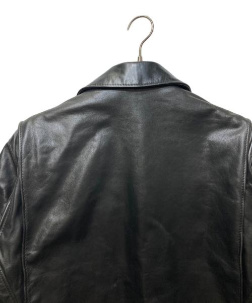 Schott（ショット）Schott (ショット) 643 SINGLE RIDERS(643シングルライダース)　 ブラック サイズ:38の古着・服飾アイテム