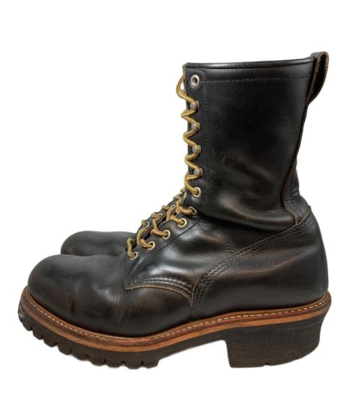 RED WING（レッドウィング）RED WING (レッドウィング) ロガーブーツ　270032 / MADE IN USA ブラック サイズ:印字薄れにより不明の古着・服飾アイテム