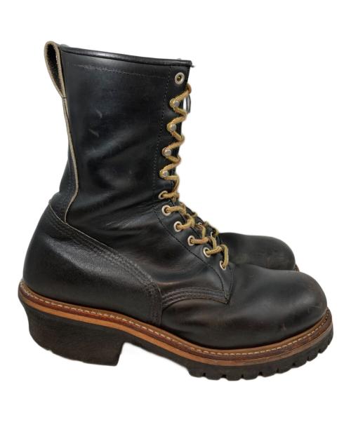 RED WING（レッドウィング）RED WING (レッドウィング) ロガーブーツ　270032 / MADE IN USA ブラック サイズ:印字薄れにより不明の古着・服飾アイテム