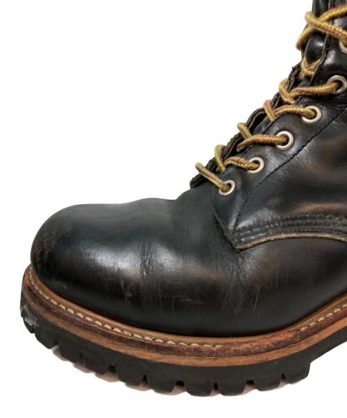 RED WING（レッドウィング）RED WING (レッドウィング) ロガーブーツ　270032 / MADE IN USA ブラック サイズ:印字薄れにより不明の古着・服飾アイテム