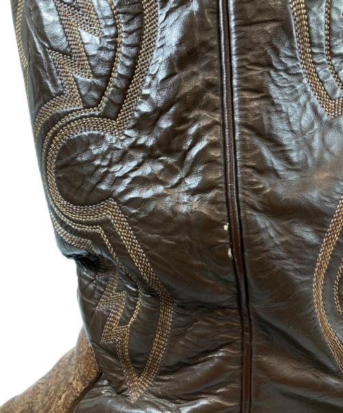 TONY LAMA（トニーラマ）TONY LAMA (トニーラマ) ウェスタンブーツ ブラウン サイズ:9の古着・服飾アイテム