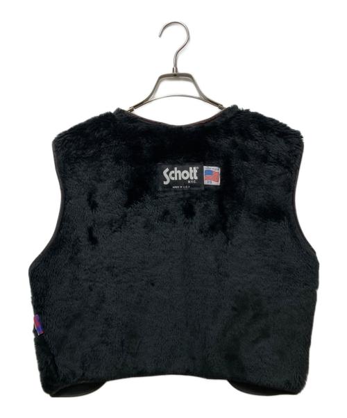 Schott（ショット）Schott (ショット) ジップアップライナー ブラック サイズ:38の古着・服飾アイテム