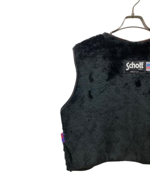Schott（ショット）Schott (ショット) ジップアップライナー ブラック サイズ:38の古着・服飾アイテム