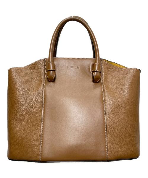 FURLA（フルラ）FURLA (フルラ) ミアステラ  2WAYバッグ ブラウンの古着・服飾アイテム