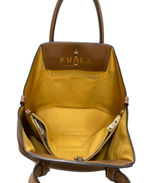 FURLA（フルラ）FURLA (フルラ) ミアステラ  2WAYバッグ ブラウンの古着・服飾アイテム