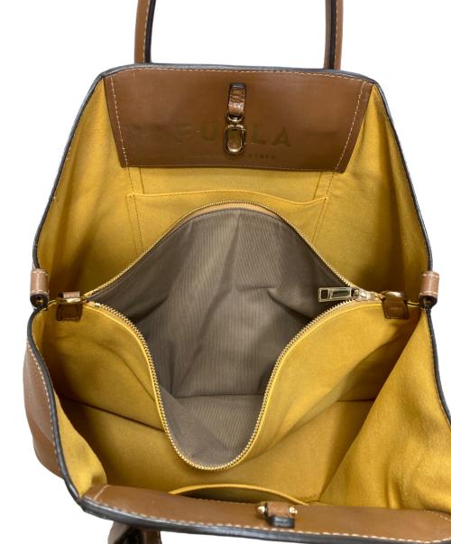 FURLA（フルラ）FURLA (フルラ) ミアステラ  2WAYバッグ ブラウンの古着・服飾アイテム