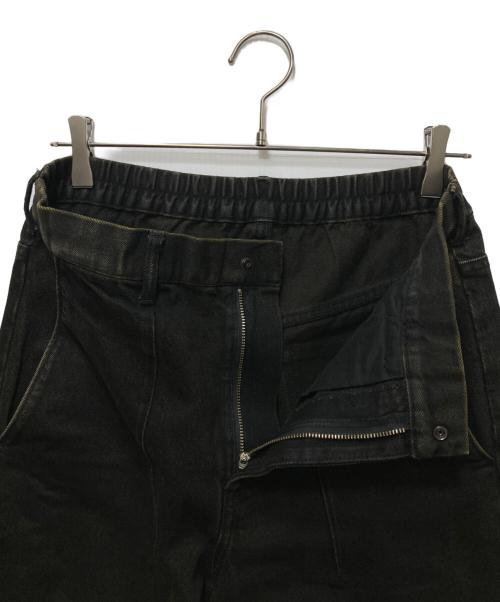 STUDIOUS（ステュディオス）STUDIOUS (ステュディオス) BLEACH OVERDYE JEANS(ブリーチオーバーダイジーンズ） ブラック サイズ:１の古着・服飾アイテム