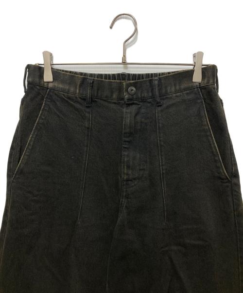 STUDIOUS（ステュディオス）STUDIOUS (ステュディオス) BLEACH OVERDYE JEANS(ブリーチオーバーダイジーンズ） ブラック サイズ:１の古着・服飾アイテム
