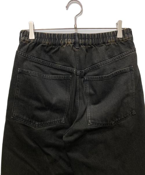 STUDIOUS（ステュディオス）STUDIOUS (ステュディオス) BLEACH OVERDYE JEANS(ブリーチオーバーダイジーンズ） ブラック サイズ:１の古着・服飾アイテム