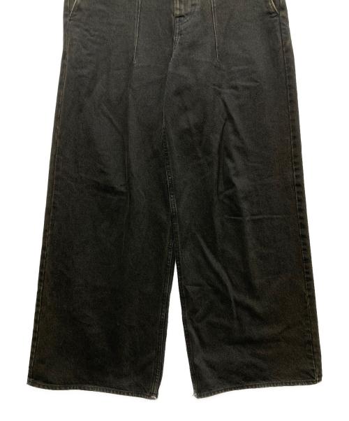 STUDIOUS（ステュディオス）STUDIOUS (ステュディオス) BLEACH OVERDYE JEANS(ブリーチオーバーダイジーンズ） ブラック サイズ:１の古着・服飾アイテム