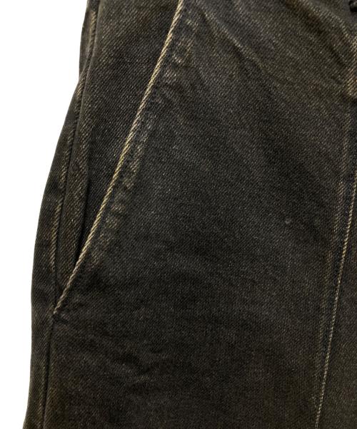 STUDIOUS（ステュディオス）STUDIOUS (ステュディオス) BLEACH OVERDYE JEANS(ブリーチオーバーダイジーンズ） ブラック サイズ:１の古着・服飾アイテム