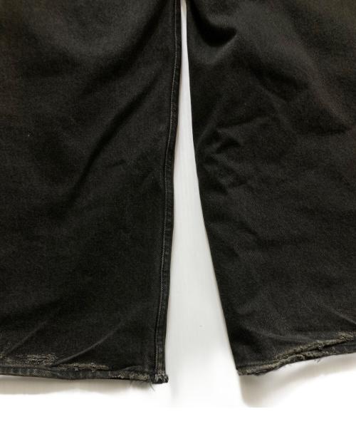 STUDIOUS（ステュディオス）STUDIOUS (ステュディオス) BLEACH OVERDYE JEANS(ブリーチオーバーダイジーンズ） ブラック サイズ:１の古着・服飾アイテム