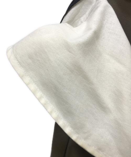 LOEWE（ロエベ）LOEWE (ロエベ) Draped trousers in cotton and silk/ドレープドトラウザーズインコットンアンドシルクパンツ H526Y04WGM /25SS ベージュ サイズ:46の古着・服飾アイテム