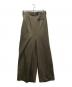 LOEWE (ロエベ) Draped trousers in cotton and silk/ドレープドトラウザーズインコットンアンドシルクパンツ H526Y04WGM /25SS ベージュ サイズ:46：130000円