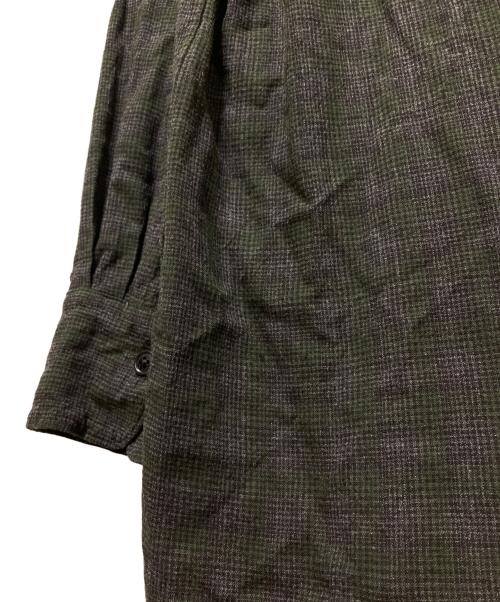 MAATEE&SONS（マーティーアンドサンズ）MAATEE&SONS (マーティーアンドサンズ) 強撚RAYON OP COLLAR SHIRTS　24AW  グレー サイズ:3の古着・服飾アイテム