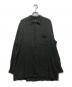 MAATEE&SONS（マーティーアンドサンズ）の古着「強撚RAYON OP COLLAR SHIRTS　24AW 」｜グレー