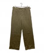 MAATEE&SONSマーティーアンドサンズ）の古着「CHINO TROUSER ドゥルン（チノトラウザー）MT5103-0209A」｜オリーブ