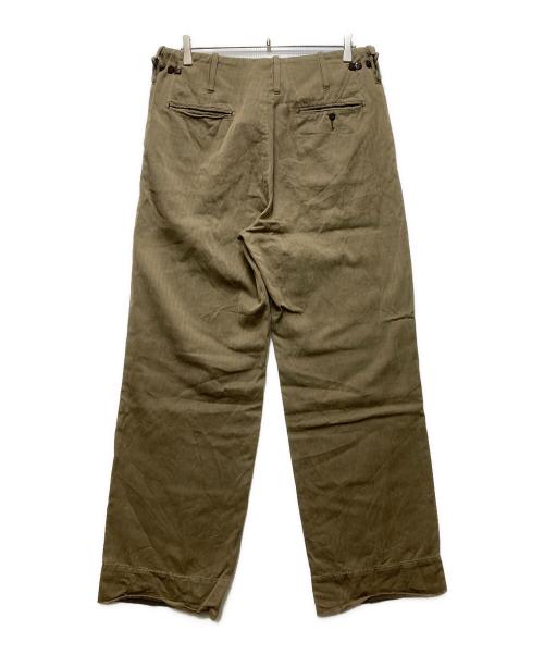 MAATEE&SONS（マーティーアンドサンズ）MAATEE&SONS (マーティーアンドサンズ) CHINO TROUSER ドゥルン（チノトラウザー）MT5103-0209A オリーブ サイズ:3の古着・服飾アイテム