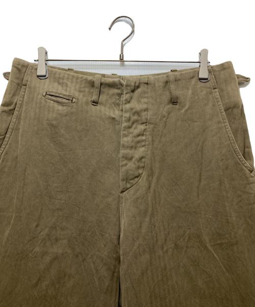 MAATEE&SONS（マーティーアンドサンズ）MAATEE&SONS (マーティーアンドサンズ) CHINO TROUSER ドゥルン（チノトラウザー）MT5103-0209A オリーブ サイズ:3の古着・服飾アイテム