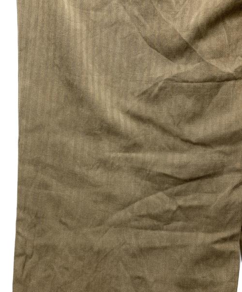 MAATEE&SONS（マーティーアンドサンズ）MAATEE&SONS (マーティーアンドサンズ) CHINO TROUSER ドゥルン（チノトラウザー）MT5103-0209A オリーブ サイズ:3の古着・服飾アイテム