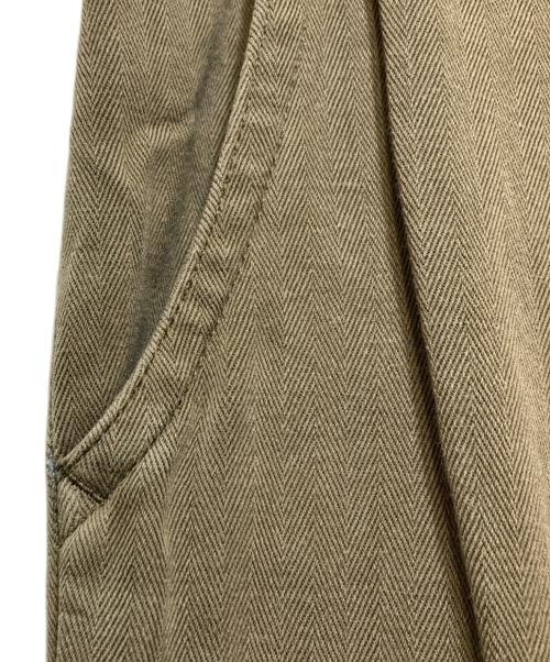 MAATEE&SONS（マーティーアンドサンズ）MAATEE&SONS (マーティーアンドサンズ) CHINO TROUSER ドゥルン（チノトラウザー）MT5103-0209A オリーブ サイズ:3の古着・服飾アイテム