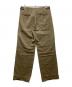 MAATEE&SONS (マーティーアンドサンズ) CHINO TROUSER ドゥルン（チノトラウザー）MT5103-0209A オリーブ サイズ:3：45000円