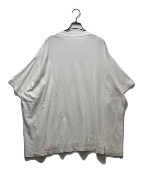 COMOLI（コモリ）COMOLI (コモリ) コットンメッシュ 半袖Tシャツ B01-05036 /26SS ホワイト サイズ:3の古着・服飾アイテム