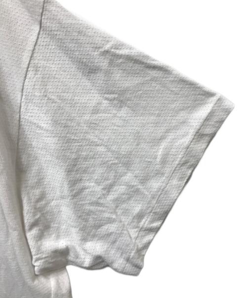 COMOLI（コモリ）COMOLI (コモリ) コットンメッシュ 半袖Tシャツ B01-05036 /26SS ホワイト サイズ:3の古着・服飾アイテム