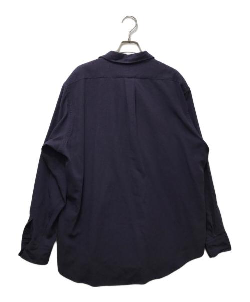 ULTERIOR（アルテリア）ULTERIOR (アルテリア) RAYON LINEN CHECK SHIRT （レーヨンリネンチェックシャツ）USH64-KC218 パープル サイズ:4の古着・服飾アイテム
