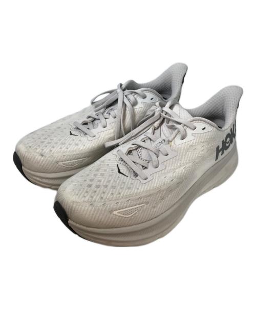 HOKA（ホカ）HOKA (ホカ) M CLIFTON 9 ホワイト サイズ:26.5の古着・服飾アイテム