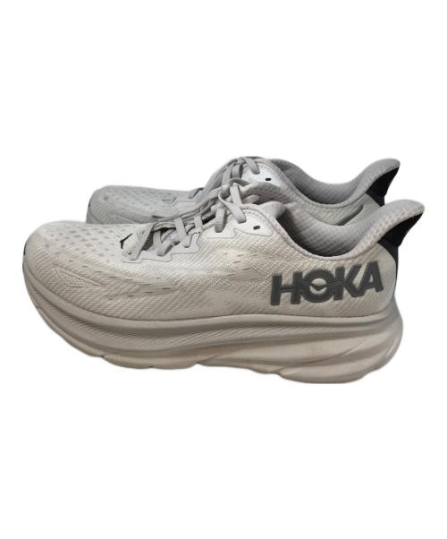 HOKA（ホカ）HOKA (ホカ) M CLIFTON 9 ホワイト サイズ:26.5の古着・服飾アイテム