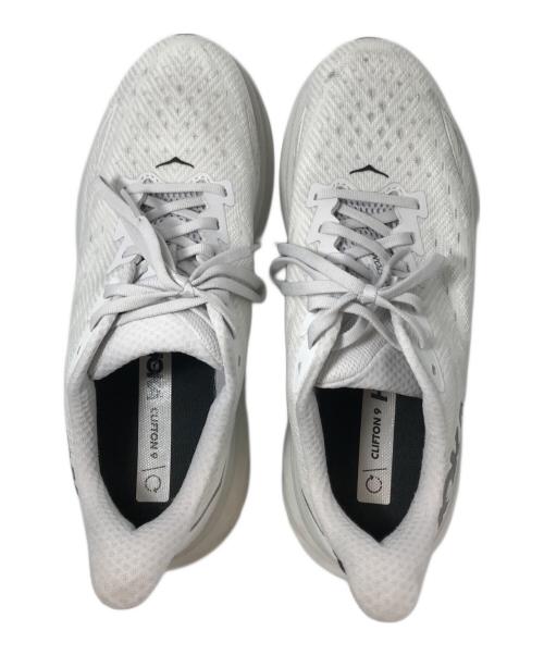 HOKA（ホカ）HOKA (ホカ) M CLIFTON 9 ホワイト サイズ:26.5の古着・服飾アイテム