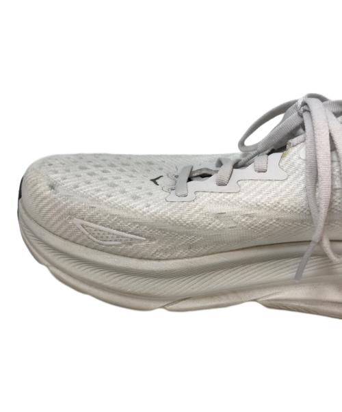 HOKA（ホカ）HOKA (ホカ) M CLIFTON 9 ホワイト サイズ:26.5の古着・服飾アイテム