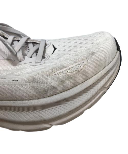 HOKA（ホカ）HOKA (ホカ) M CLIFTON 9 ホワイト サイズ:26.5の古着・服飾アイテム