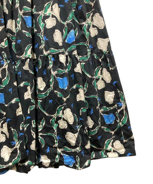 CITYSHOP（シティショップ）CITYSHOP (シティショップ) PRINT MAXI DRESS （プリントマキシドレス）/ アフリカンwaxドレス 24040042803020 ブラック サイズ:実寸参照の古着・服飾アイテム