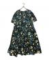 CITYSHOP（シティショップ）の古着「PRINT MAXI DRESS （プリントマキシドレス）/ アフリカンwaxドレス 24040042803020」｜ブラック