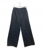 Plageプラージュ）の古着「26SS Linen mix easy パンツ　26030922211020」｜ブラック