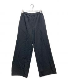 Plage（プラージュ）の古着「26SS Linen mix easy パンツ　26030922211020」｜ブラック