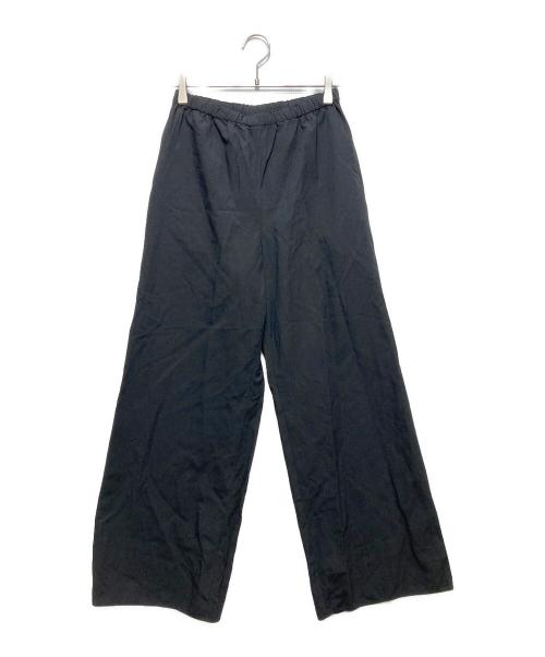 Plage（プラージュ）Plage (プラージュ) 26SS Linen mix easy パンツ　26030922211020 ブラック サイズ:36の古着・服飾アイテム