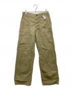 Couture d'adamクチュールドアダム）の古着「26SS OLD FATIGUES PANTS(オールドファティーグパンツ)　26SS-045」｜カーキ