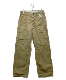 Couture d'adam（クチュールドアダム）の古着「26SS OLD FATIGUES PANTS(オールドファティーグパンツ)　26SS-045」｜カーキ