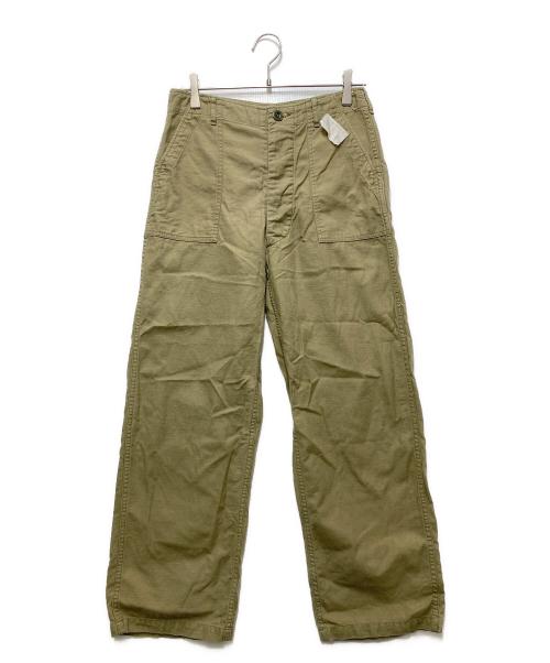 Couture d'adam（クチュールドアダム）COUTURE D'ADAM (クチュールドアダム) 26SS OLD FATIGUES PANTS(オールドファティーグパンツ)　26SS-045 カーキ サイズ:29の古着・服飾アイテム