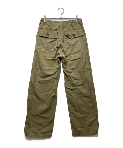 Couture d'adam（クチュールドアダム）COUTURE D'ADAM (クチュールドアダム) 26SS OLD FATIGUES PANTS(オールドファティーグパンツ)　26SS-045 カーキ サイズ:29の古着・服飾アイテム
