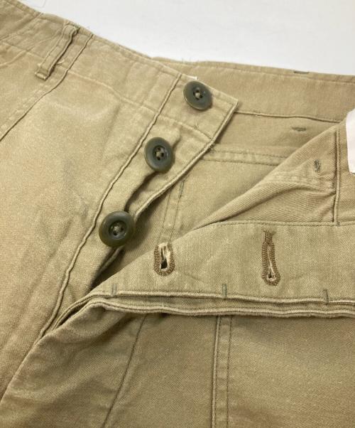 Couture d'adam（クチュールドアダム）COUTURE D'ADAM (クチュールドアダム) 26SS OLD FATIGUES PANTS(オールドファティーグパンツ)　26SS-045 カーキ サイズ:29の古着・服飾アイテム