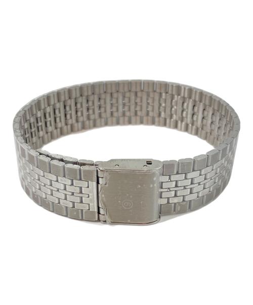 TIMEX（タイメックス）TIMEX (タイメックス) MM6 Maison Margiela (エムエムシックスメゾンマルジェラ) T80 ブレスレット シルバーの古着・服飾アイテム