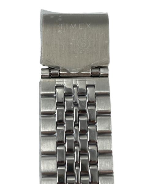 TIMEX（タイメックス）TIMEX (タイメックス) MM6 Maison Margiela (エムエムシックスメゾンマルジェラ) T80 ブレスレット シルバーの古着・服飾アイテム