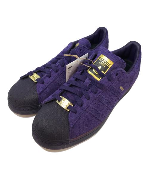 adidas（アディダス）adidas (アディダス) Kader Sylla (ケイダーシイラ) Superstar ADV 'Dark Purple' パープル サイズ:27の古着・服飾アイテム