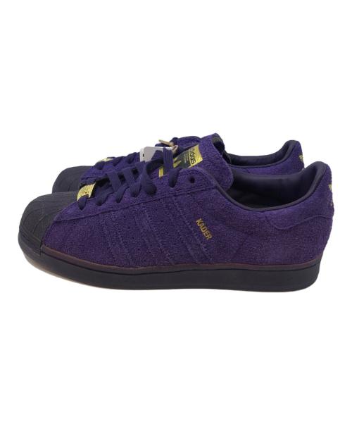 adidas（アディダス）adidas (アディダス) Kader Sylla (ケイダーシイラ) Superstar ADV 'Dark Purple' パープル サイズ:27の古着・服飾アイテム