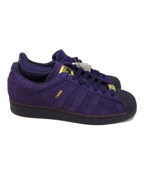 adidas（アディダス）adidas (アディダス) Kader Sylla (ケイダーシイラ) Superstar ADV 'Dark Purple' パープル サイズ:27の古着・服飾アイテム