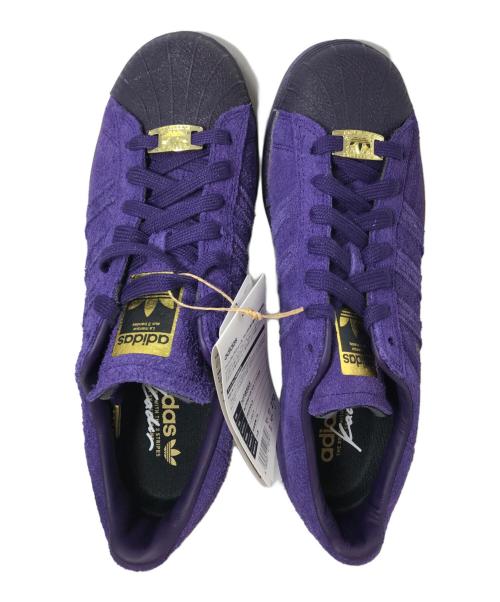 adidas（アディダス）adidas (アディダス) Kader Sylla (ケイダーシイラ) Superstar ADV 'Dark Purple' パープル サイズ:27の古着・服飾アイテム